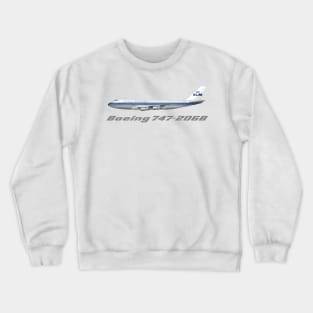 KLM Royal Dutch Airlines 747-206B Tee Shirt Version Crewneck Sweatshirt